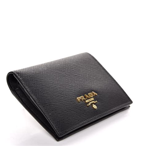 prada bifold|Prada wallet.